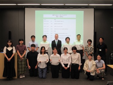 「志」3期生　国際人間科学部　環境共生学科　松本奈々さん