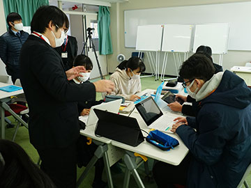 数学科の授業の様子2
