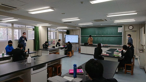 4学年協同ゼミの様子